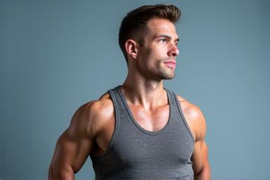 Portrait de David, coach Pilates, en action