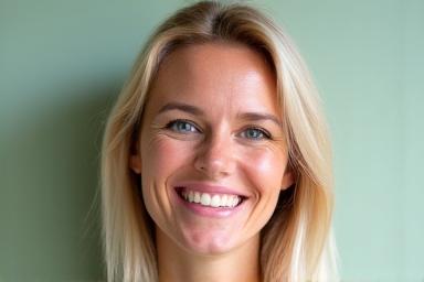 Portrait souriant de Sophie, diététicienne